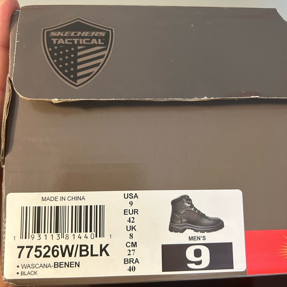 New Skechers tractical boots size 9 - Picture 5 of 8